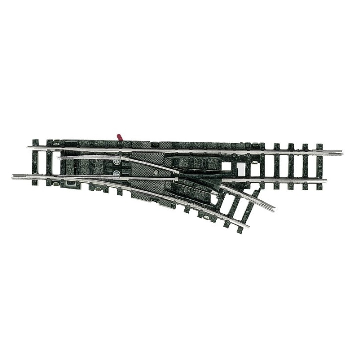 DESVIO DERECHA R1 24º MANUAL MINITRIX 14953 ESCALA N