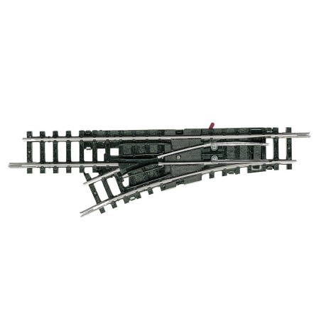 DESVIO IZQUIERDA R1 24º MANUAL MINITRIX 14951 ESCALA N