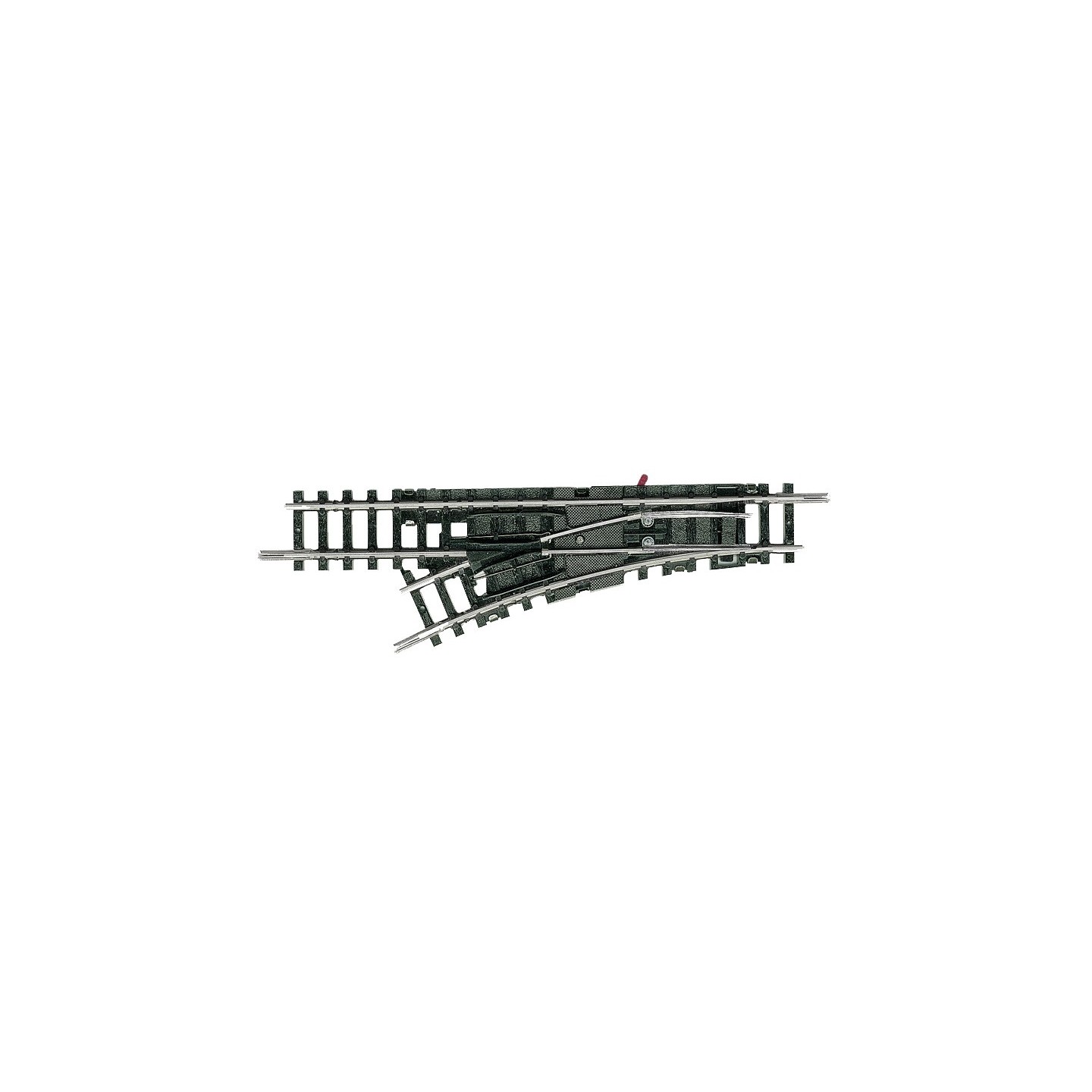 DESVIO IZQUIERDA R1 24º MANUAL MINITRIX 14951 ESCALA N