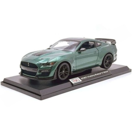 FORD MUSTANG SHELBY GT500 VERDE" MAISTO 31452 ESCALA 1/18"
