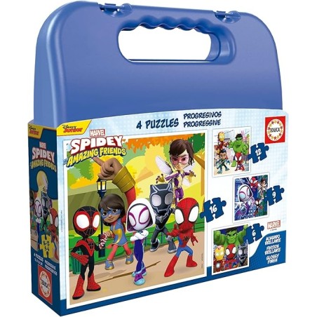 PUZZLE PROGRESIVO SPIDEY EDUCA 19580
