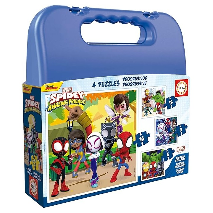 PUZZLE PROGRESIVO SPIDEY EDUCA 19580