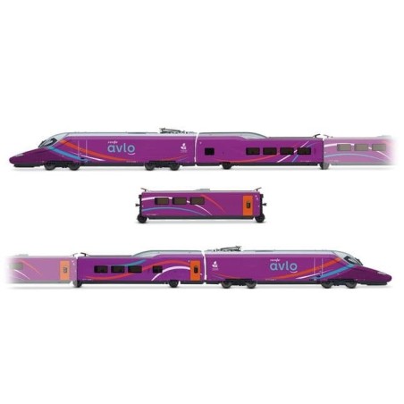 TREN DE ALTA VELOCIDAD AVLO" SET 5 UD ELECTROTREN HE2031 ESCALA H0"