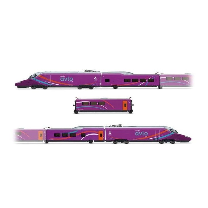 TREN DE ALTA VELOCIDAD AVLO" SET 5 UD ELECTROTREN HE2031 ESCALA H0"