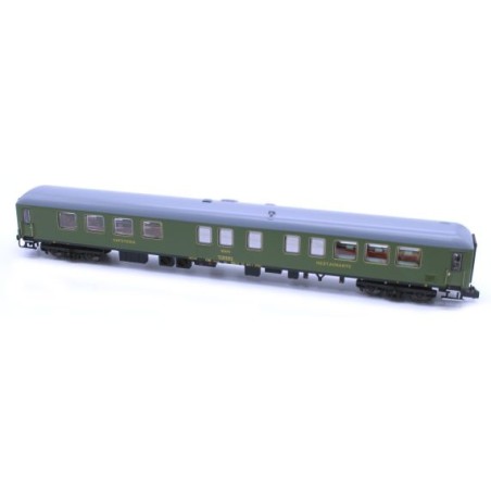 COCHE RESTAURANTE RRR-8002 RENFE VERDE UIC. MFTRAIN N50782 ESCALA N