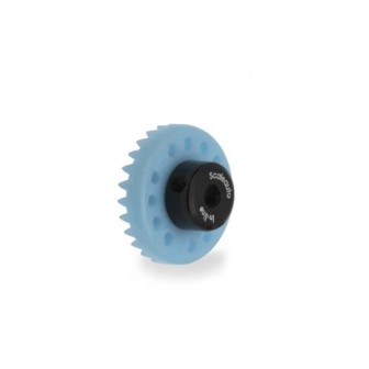 CORONA 26D NYLON EN LINEA EJE 3/32 SCALEAUTO SC1112R