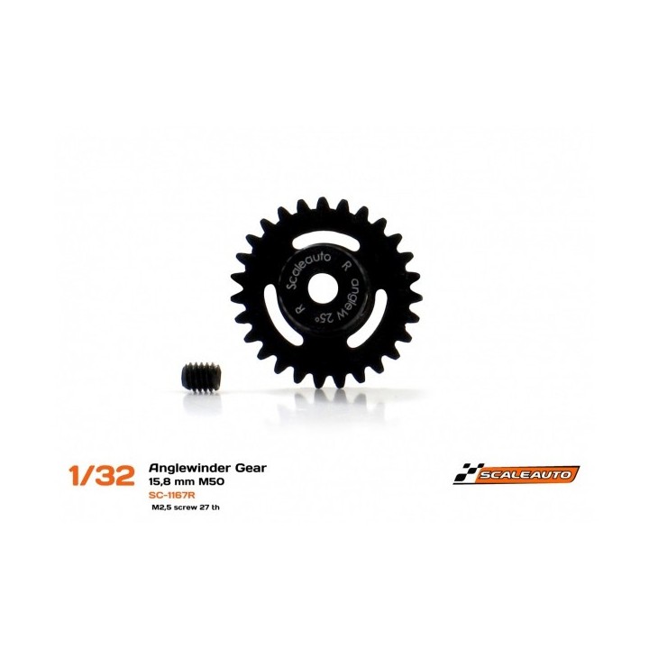 CORONA 27D ANGLEWINDER PROCOMP-RS M50 EJE 3/32 SCALEAUTO SC1167R
