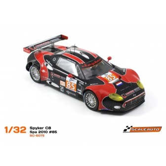 SPYKER C8 LAVIOLETTE GT2R -RACING AW - LEMANS 08 SCALEAUTO SC6075 ESCALA 1/32