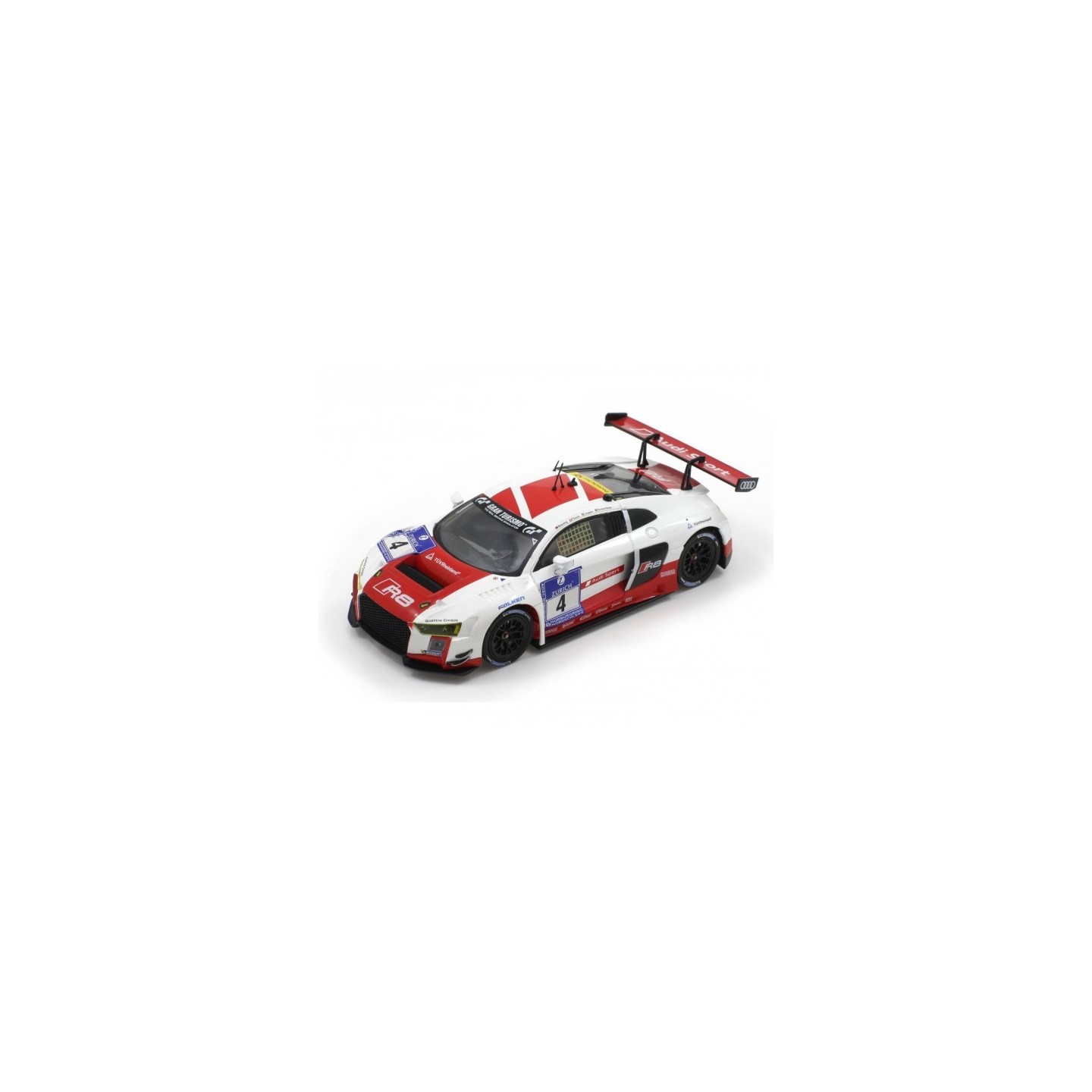 AUDI R8 LMS  GT3 24H NURBURGRING 2015 TEAM PHOENIX N4 SCALEAUTO SC6174R ESCALA 1/32
