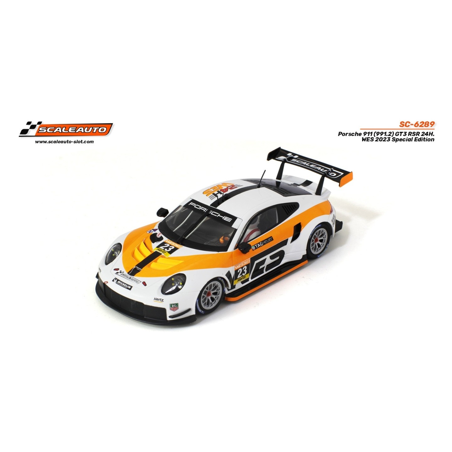 PORSCHE 911 GT3 RSR 24H WES 2023 SPECIAL EDITION SCALEAUTO SC6289 ESCALA 1/32