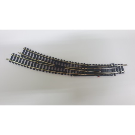 DESVIO DERECHA R3/4 MANUAL MINITRIX 14983 ESCALA N