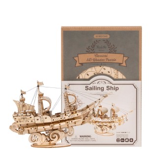 MAQUETA MADERA BARCO PIRATA ROBOTOYS TG305