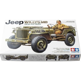 JEEP WILLYS MB 4X4 CON CONDUCTOR TAMIYA 35219 ESCALA 1/35