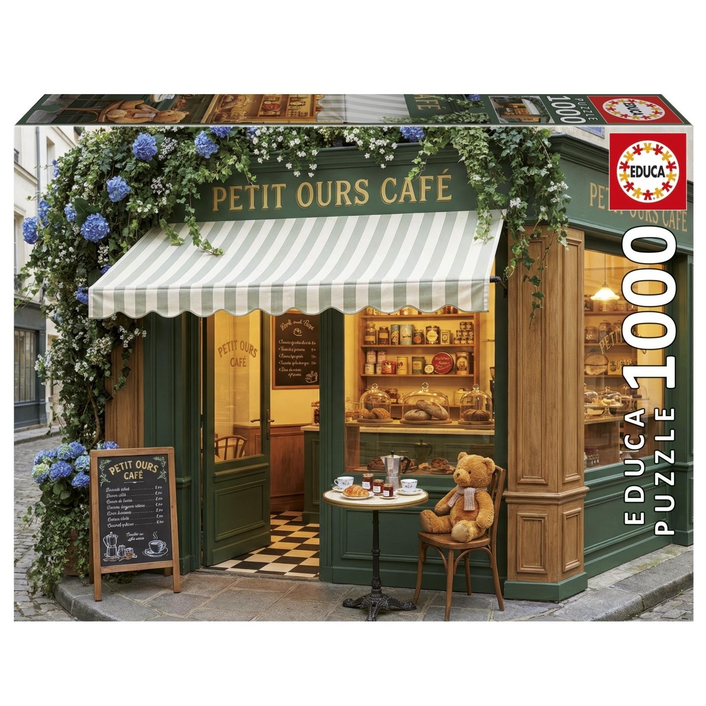 PUZZLE EL CAFE DEL OSITO 1000 PIEZAS EDUCA 20561