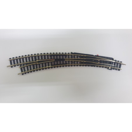 DESVIO IZQUIERDA R3/4 MANUAL MINITRIX 14981 ESCALA N