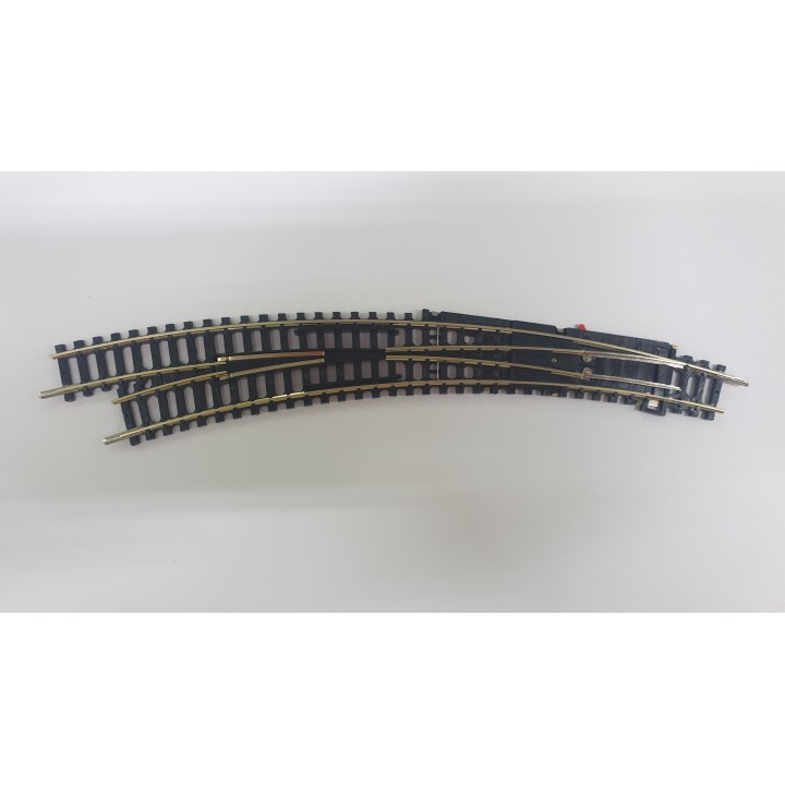 DESVIO IZQUIERDA R3/4 MANUAL MINITRIX 14981 ESCALA N