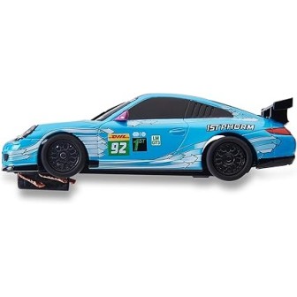 PORSCHE 911 AZUL SCALEXTRIC COMPACT C10628S300 ESCALA 1/43