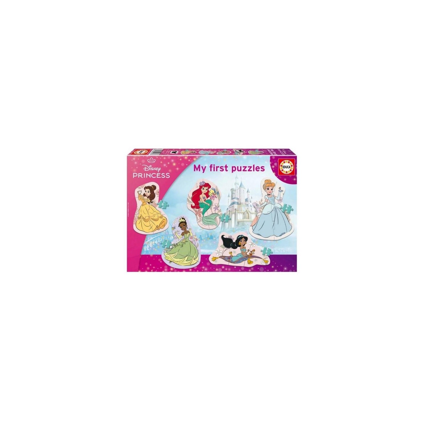 PUZZLE BEBÉ 5 EN 1 PRINCESAS DISNEY EDUCA 20473