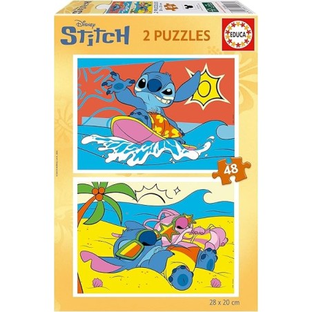 PUZZLE STITCH 2X48 PIEZAS EDUCA 20466