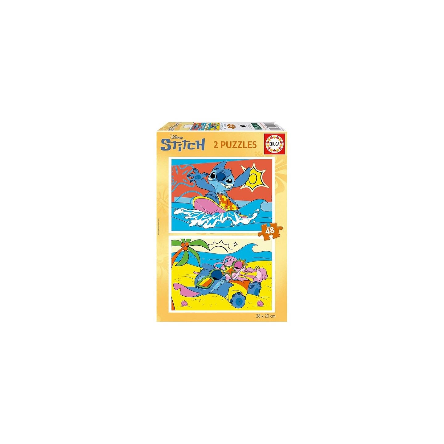 PUZZLE STITCH 2X48 PIEZAS EDUCA 20466
