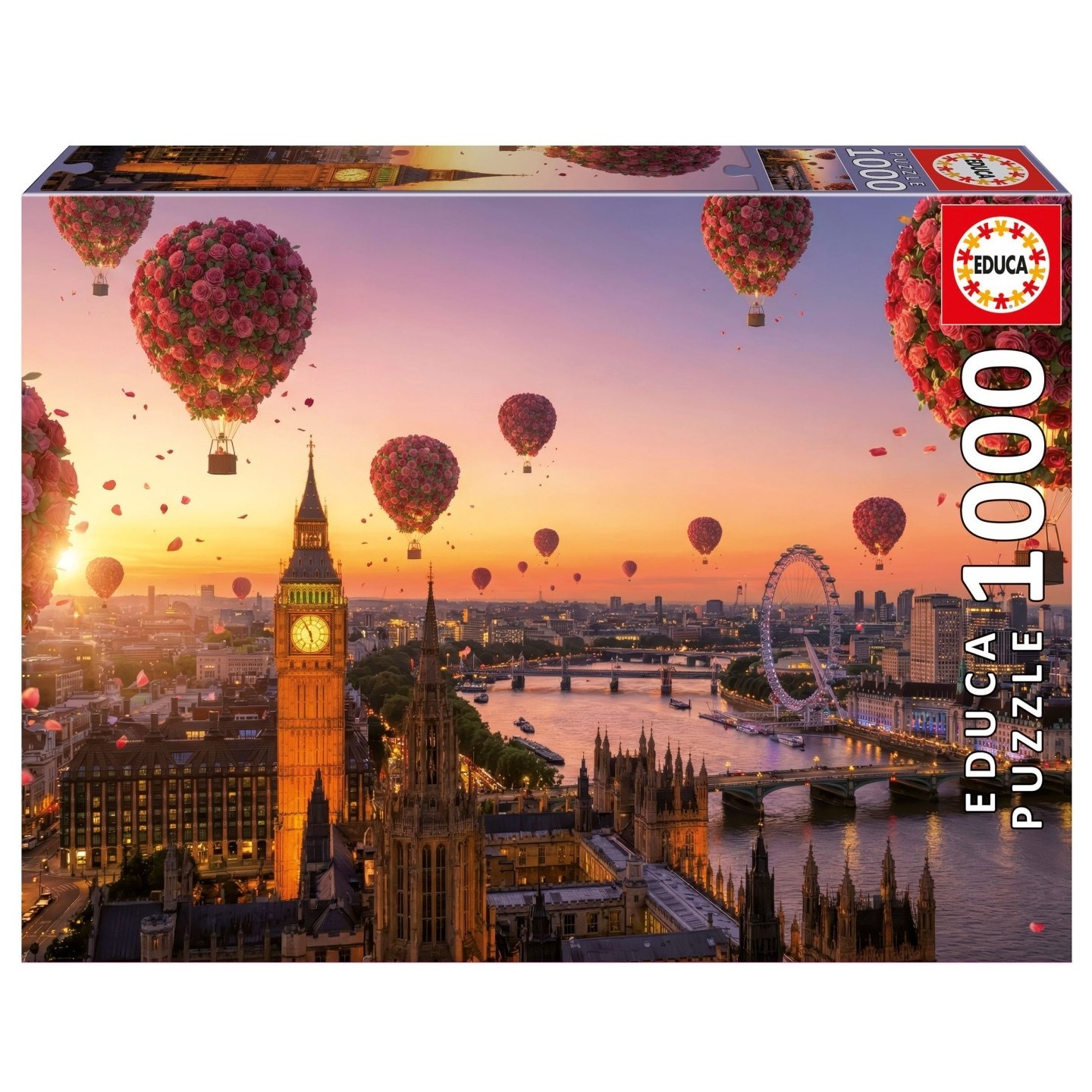 PUZZLE LONDRES EN FLOR 1000 PIEZAS EDUCA 20565