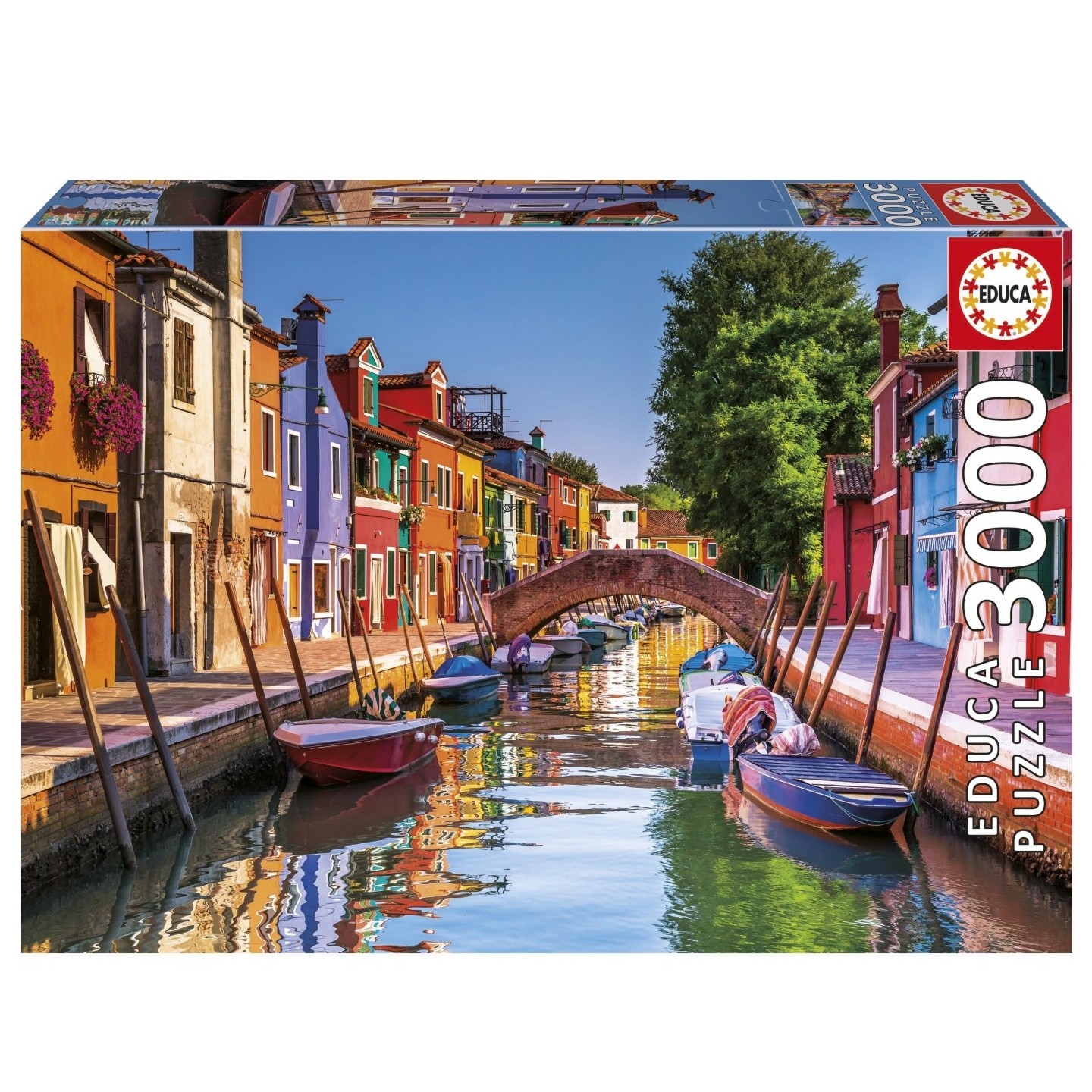 PUZZLE BURANO, ITALIA 3000 PIEZAS EDUCA 20577