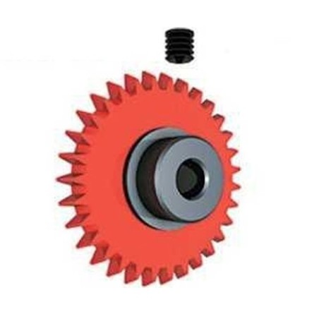 CORONA 31 DIENTES ANGLEWINDER ROJA NINCO 80245