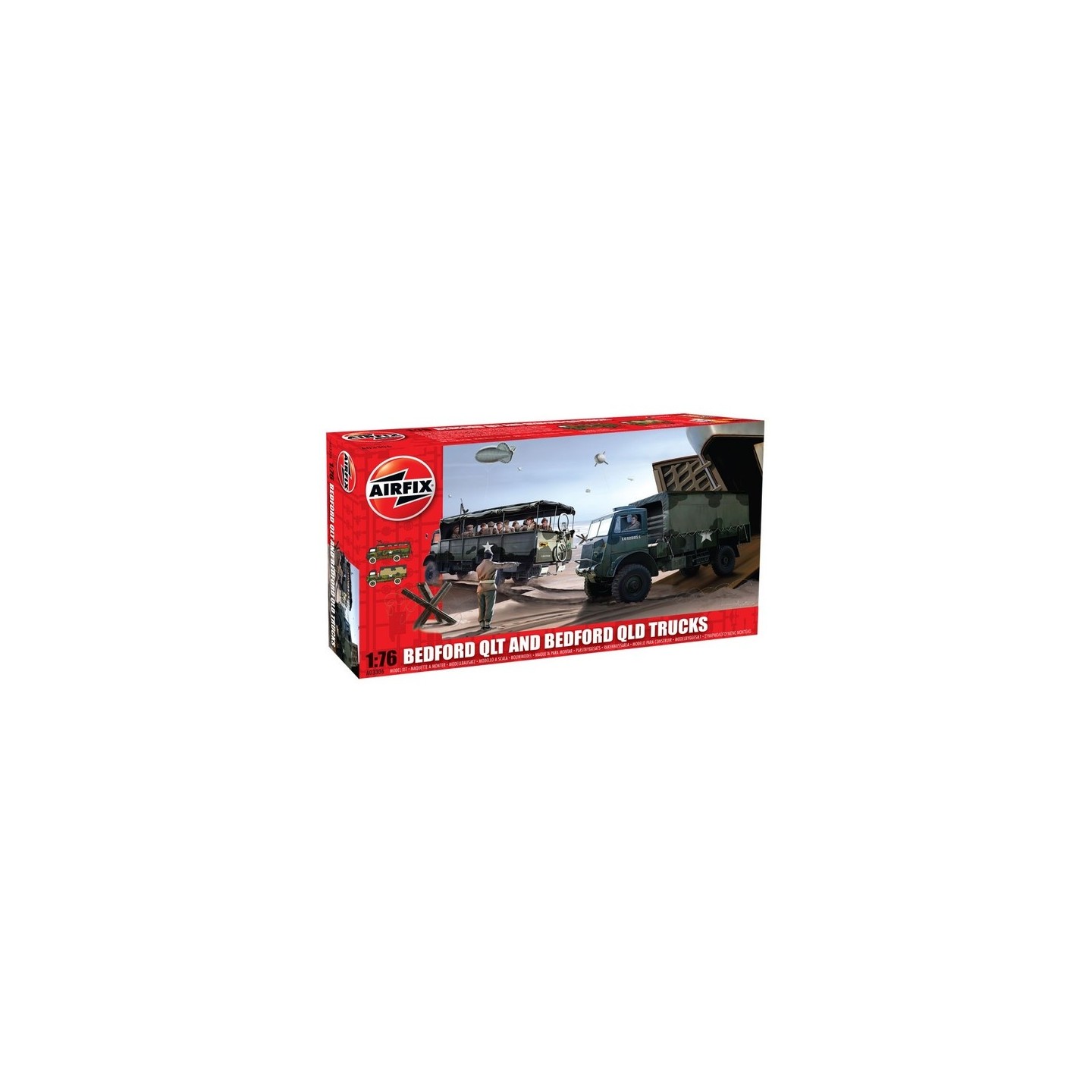 VEHICULOS DE TRANSPORTE BRITANICOS AIRFIX 1/76