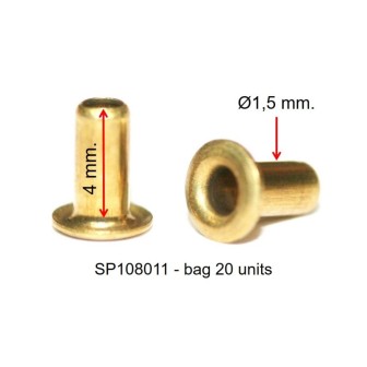 TERMINAL DE CABLE Ø1,5 x 4 mm SLOTING PLUS SP108011