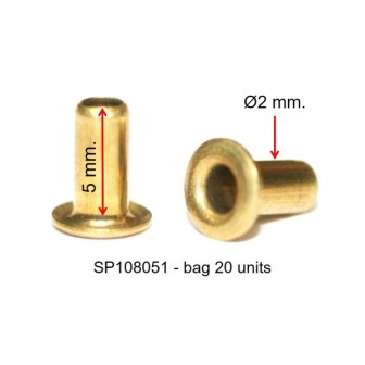 TERMINAL DE CABLE Ø2 x 5 mm SLOTING PLUS SP108051