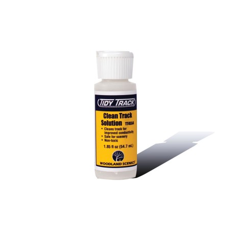 LIQUIDO LIMPIAVIAS CLEAN TRACK SOLUTION WOODLAND SCEENICS TT4554