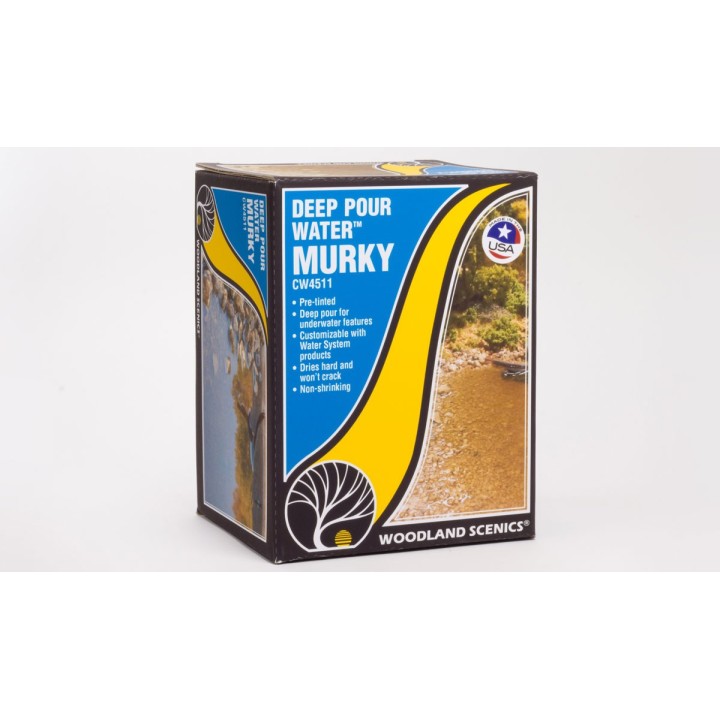 AGUA PROFUNDA TURBIA DEEP POUR WATER MURKY 354 ML WOODLAND SCENICS CW4511