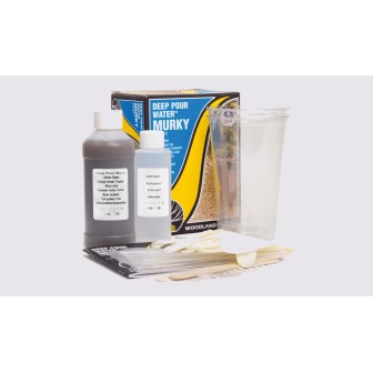 AGUA PROFUNDA TURBIA DEEP POUR WATER MURKY 354 ML WOODLAND SCENICS CW4511