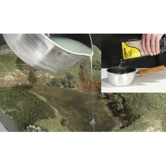 AGUA PARA MAQUETAS E-Z WATER 473 ML WOODLAND SCENICS C1206