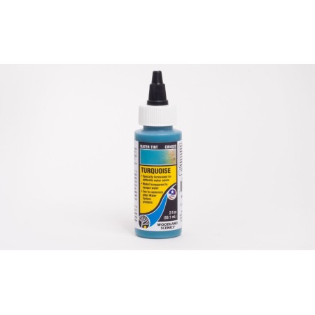TINTE PARA AGUA TURQUESA TURQUOISE 59 ML WOODLAND SCENICS CW4520