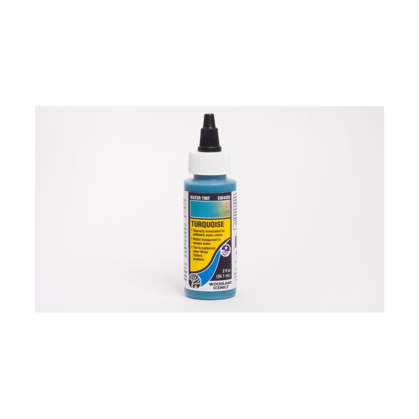 TINTE PARA AGUA TURQUESA TURQUOISE 59 ML WOODLAND SCENICS CW4520