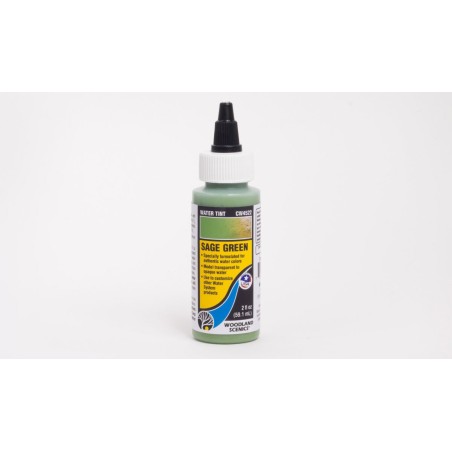 TINTE PARA AGUA VERDE SALVIA SAGE GREEN 59 ML WOODLAND SCENICS CW4522