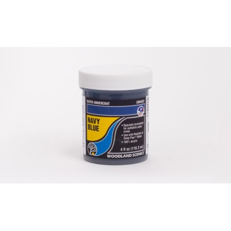 PINTURA BASE PARA AGUA AZUL MARINO NAVY BLUE 110 ML WOODLAND SCENICS CW4531