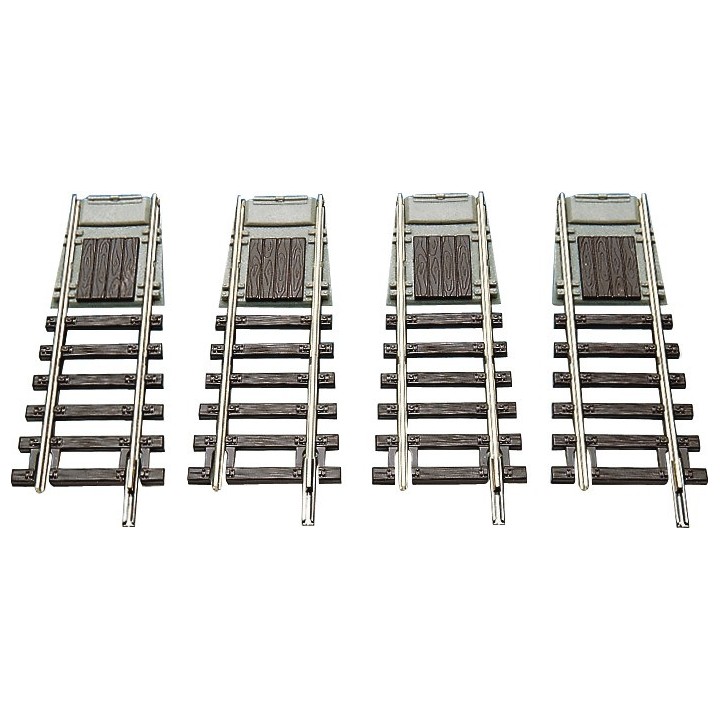 VÍAS DE SALIDA PARA PLACA GIRATORIA ROCO H0 4 UNIDADES ROCO 42616
