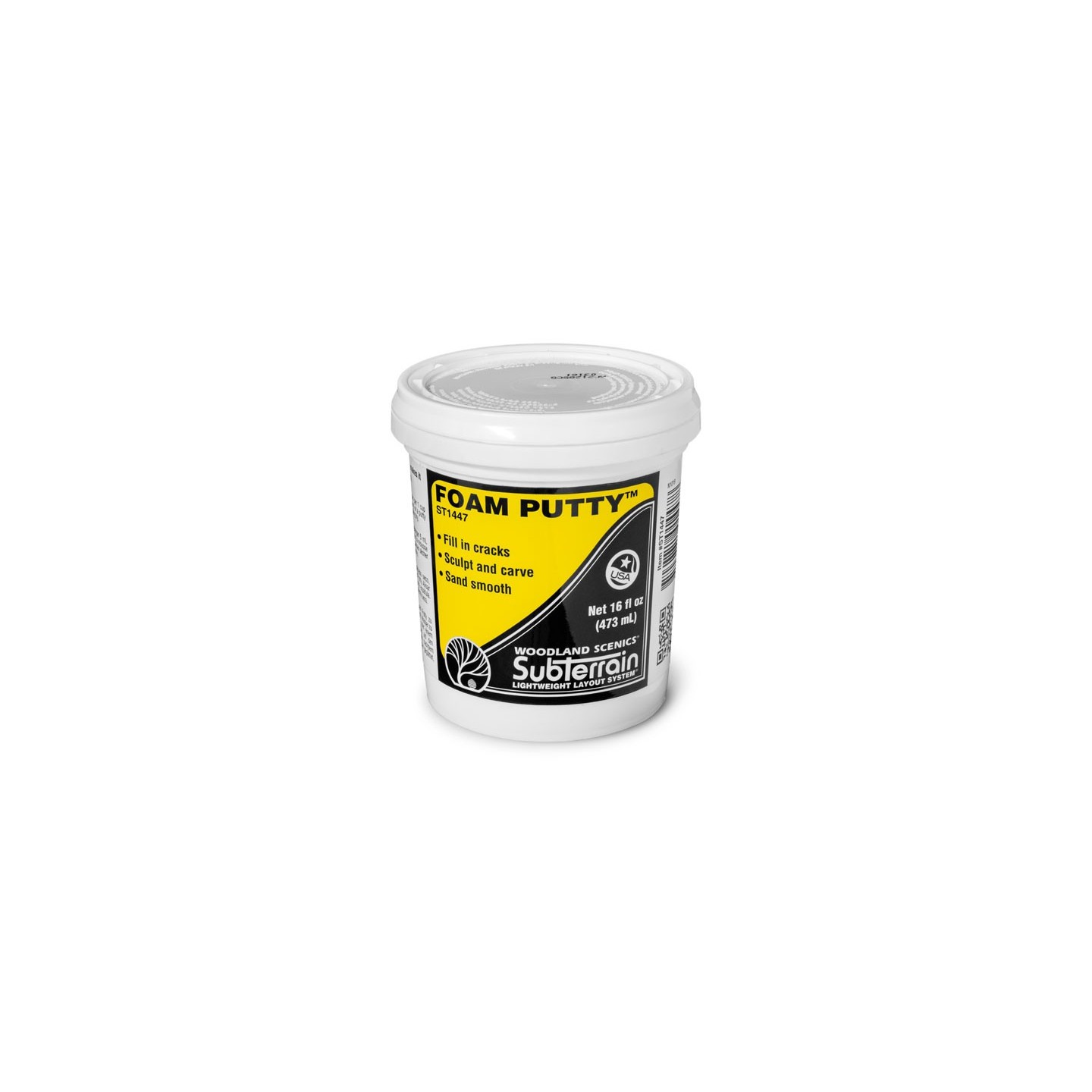 MASILLA PARA ESPUMA FOAM PUTTY 473 ML WOODLAND SCENICS ST1447