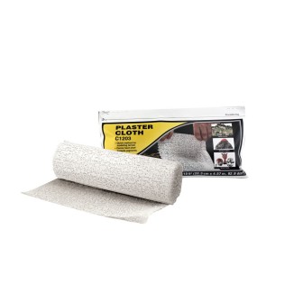 VENDA DE YESO PARA MODELISMO PLASTER CLOTH 20,3 CM × 4,57 M WOODLAND SCENICS C1203