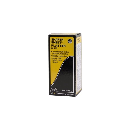 YESO PARA LAMINA MOLDEABLE (SHAPER SHEET) 1,81 KG WOODLAND SCENICS C1180