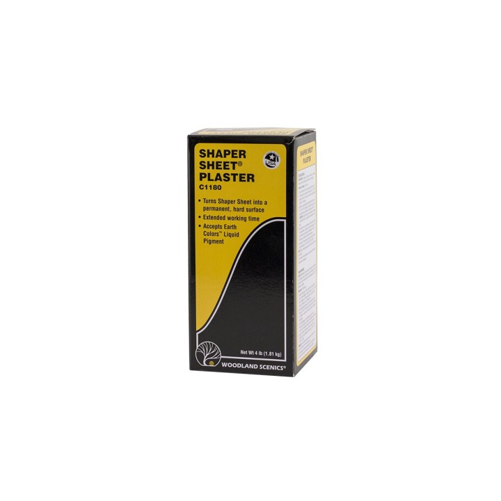 YESO PARA LAMINA MOLDEABLE (SHAPER SHEET) 1,81 KG WOODLAND SCENICS C1180