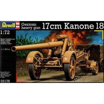 CAÑON ALEMAN 18 17cm REVELL 1/72