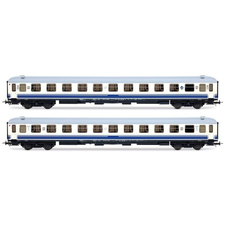 SET 2 COCHES LITERAS RENFE "ESTRELLA RÍAS BAJAS" H0 ELECTROTREN HE4040