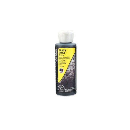 PIGMENTO LÍQUIDO GRIS PIZARRA SLATE GRAY 118 ML WOODLAND SCENICS C1219