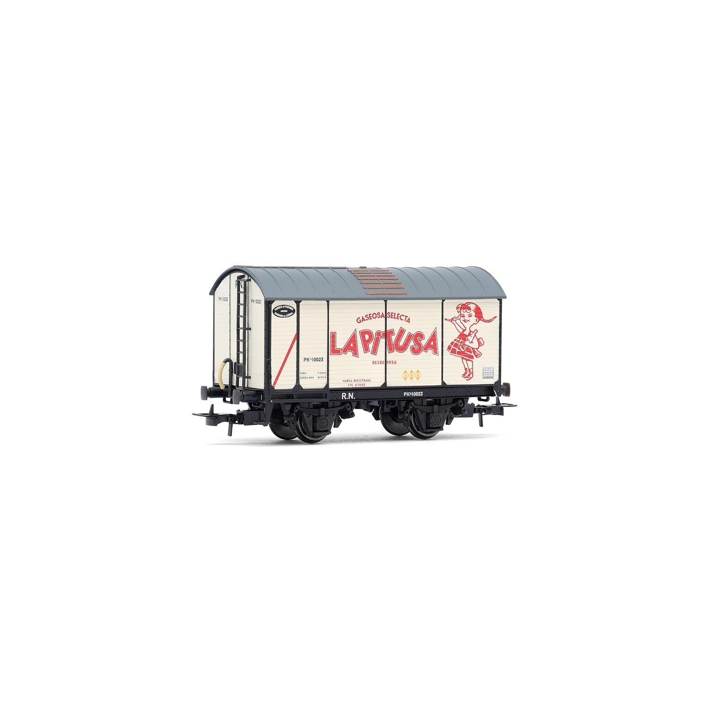 VAGÓN J R.N. "LA PITUSA" H0 ELECTROTREN HE6104