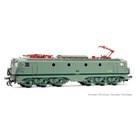 LOCOMOTORA ELÉCTRICA RENFE 276-129 "SANTANDERINA" VERDE H0 ELECTROTREN HE2041