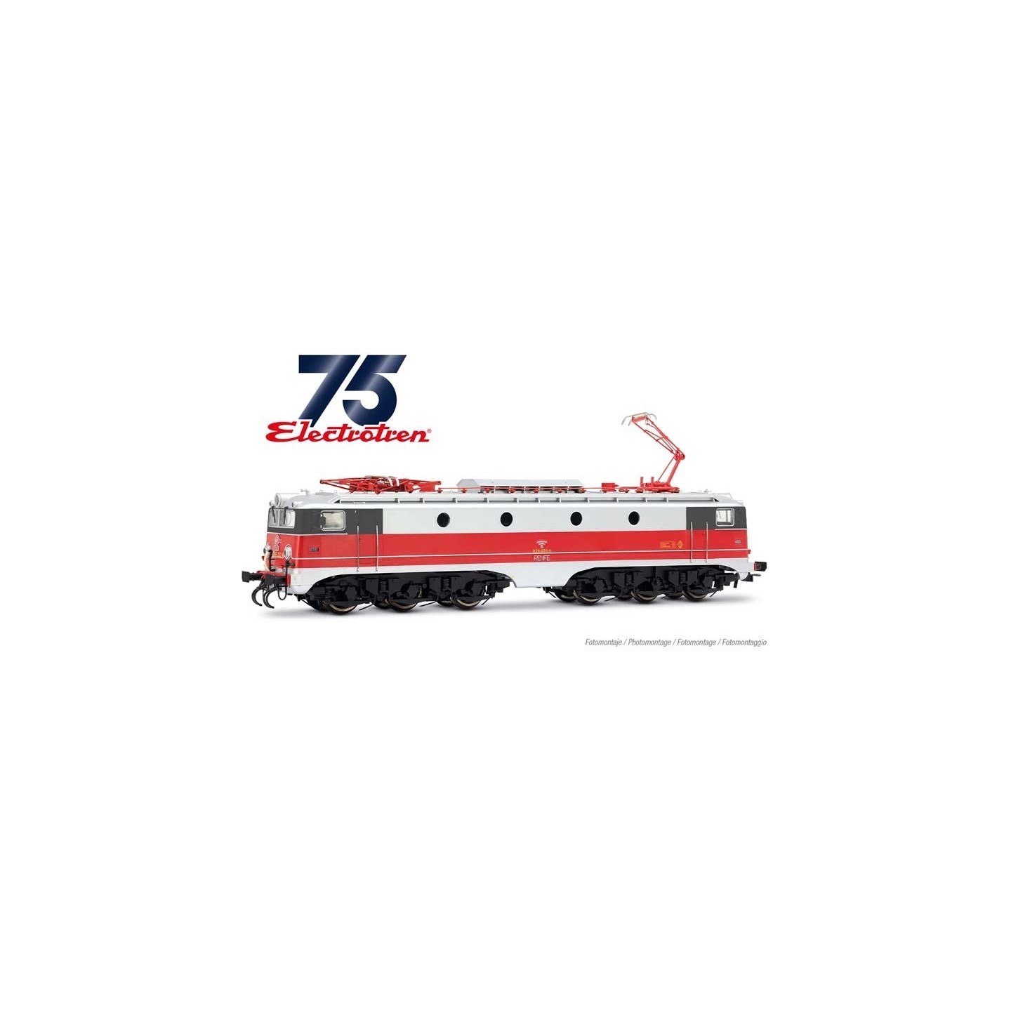LOCOMOTORA ELÉCTRICA RENFE 276-030 "TALGO" DIGITAL H0 ELECTROTREN HE2042D