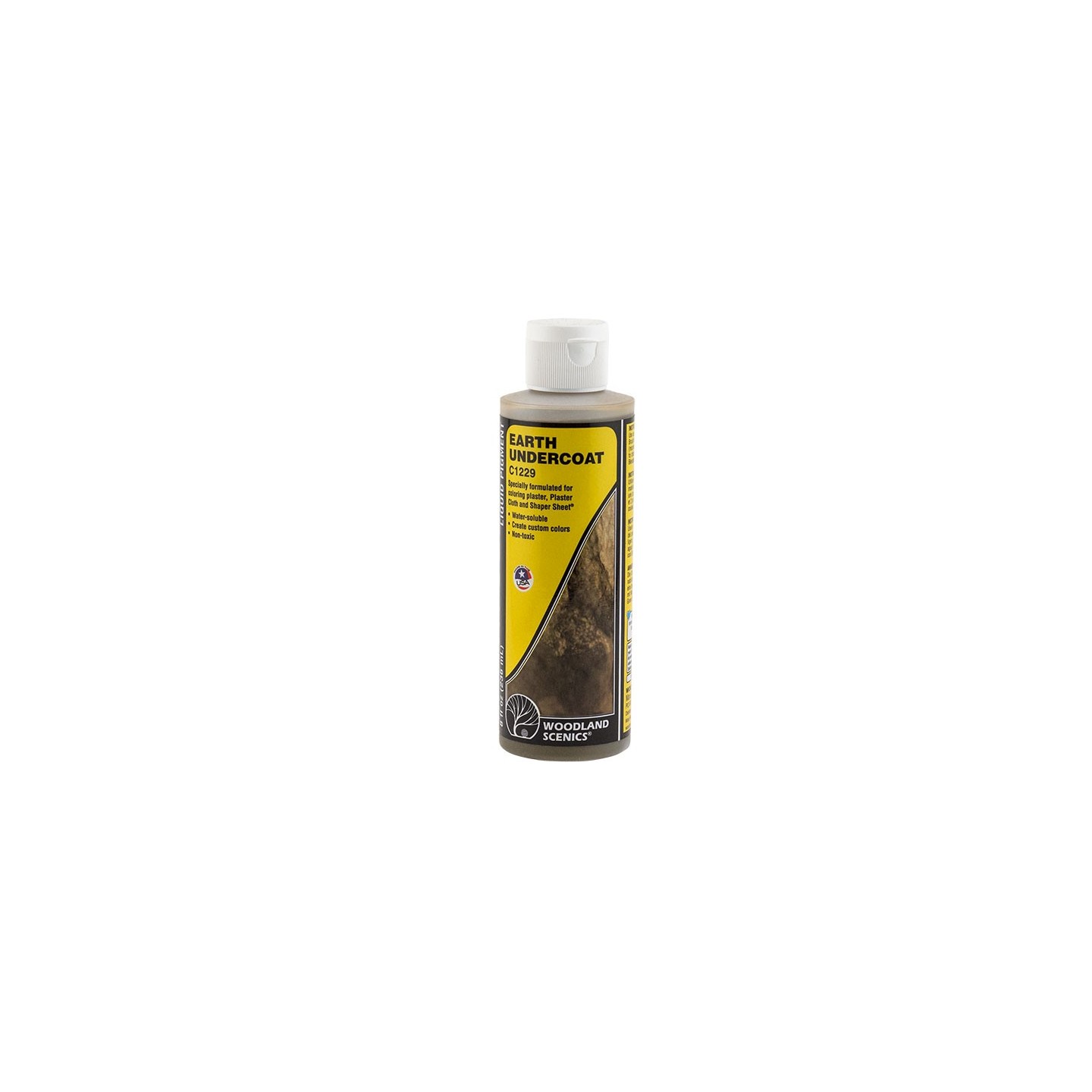 PIGMENTO BASE COLOR TIERRA EARTH UNDERCOAT 236 ML WOODLAND SCENICS C1229